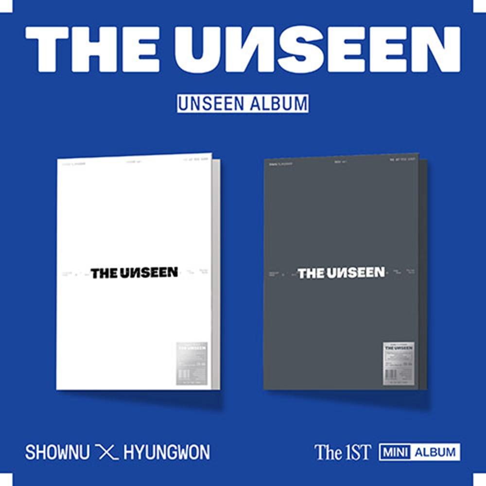 バージョン選択 SHOWNU X HYUNGWON MONSTA X Mini 1st Album THE UNSEEN Limited Edition UNSEEN