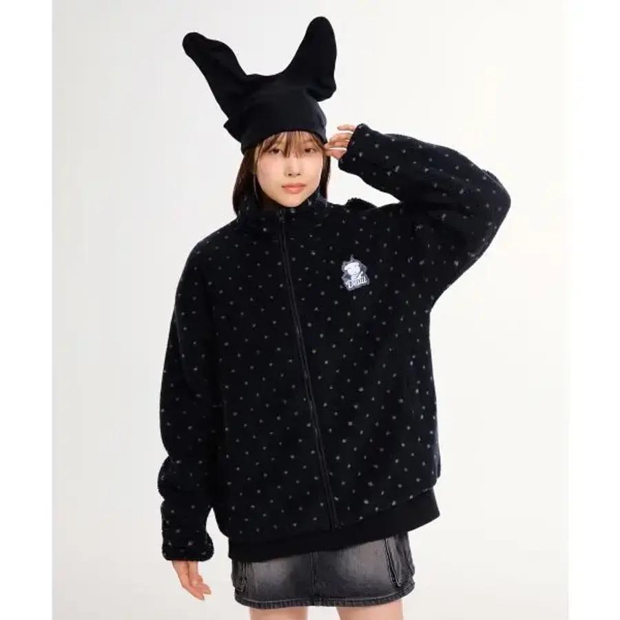 SPAO [GANADI] 天使と悪魔 ボアフリース (BLACK)_SPFZF4VU02