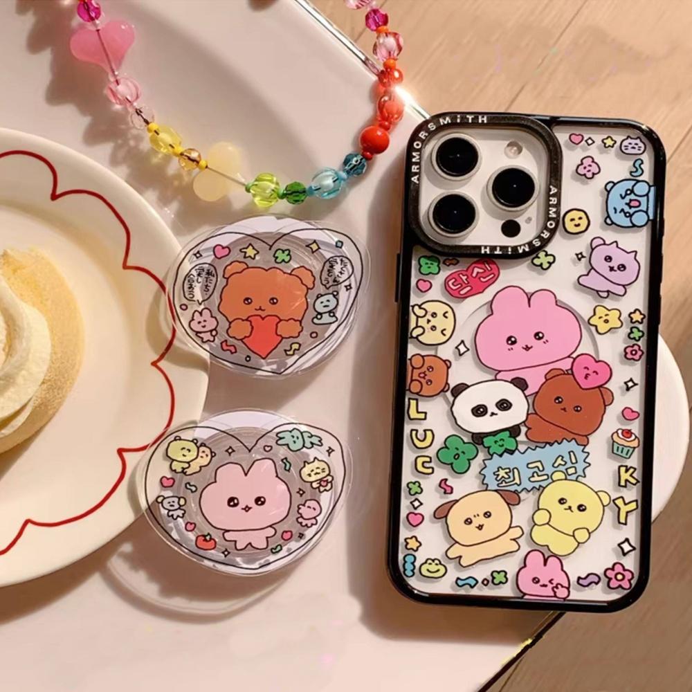 최고심 그립 톡 고심이 토심이 아이폰17 프로 힐링 케이스