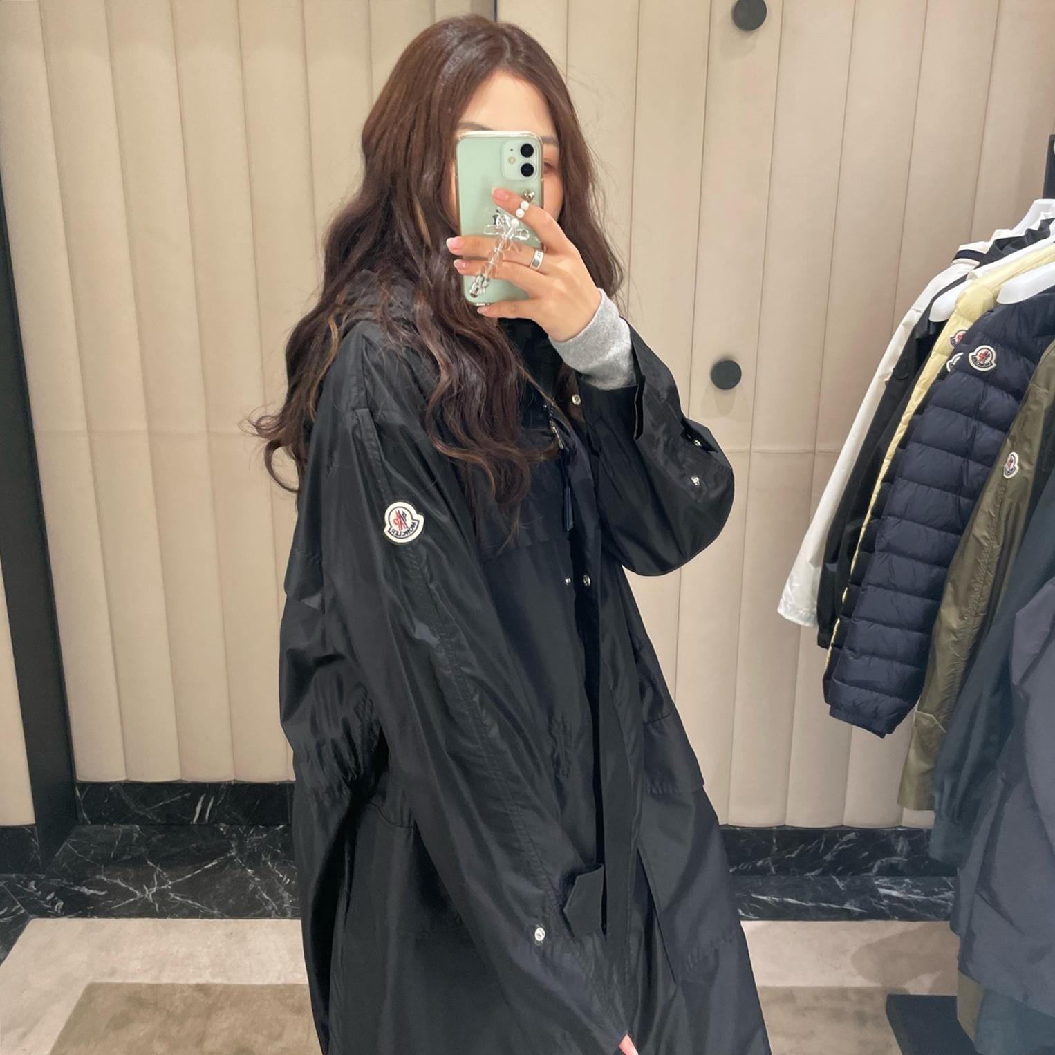 [明日着]MONCLER HIENGU レディース ヤングコート ウインドブレーカー HIENGU