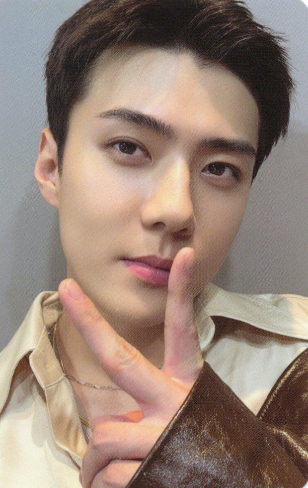 [세훈] EXO 엑소 크림소다 EXIST 트레카 노랑 포토카드 포카