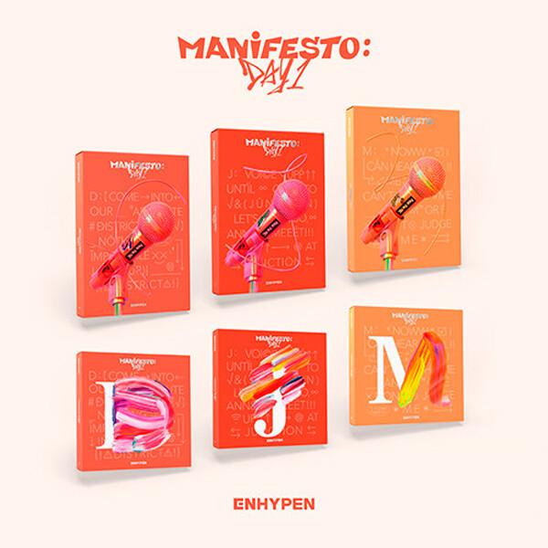 ENHYPEN - Mini Album MANIFESTO DAY 1 通常盤セット ENGENE ver セット