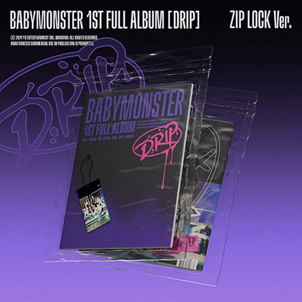 BABYMONSTER 1集 フルアルバム DRIP ジッパーロックバージョン