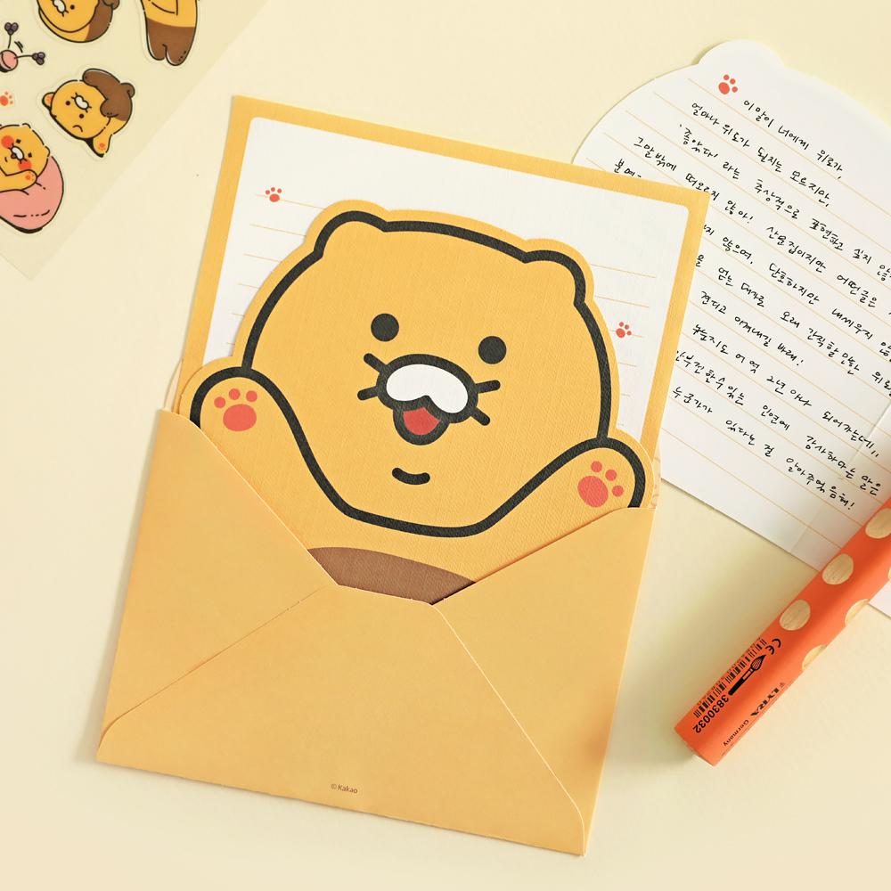 カカオフレンズ チュンシク 変身レターセット