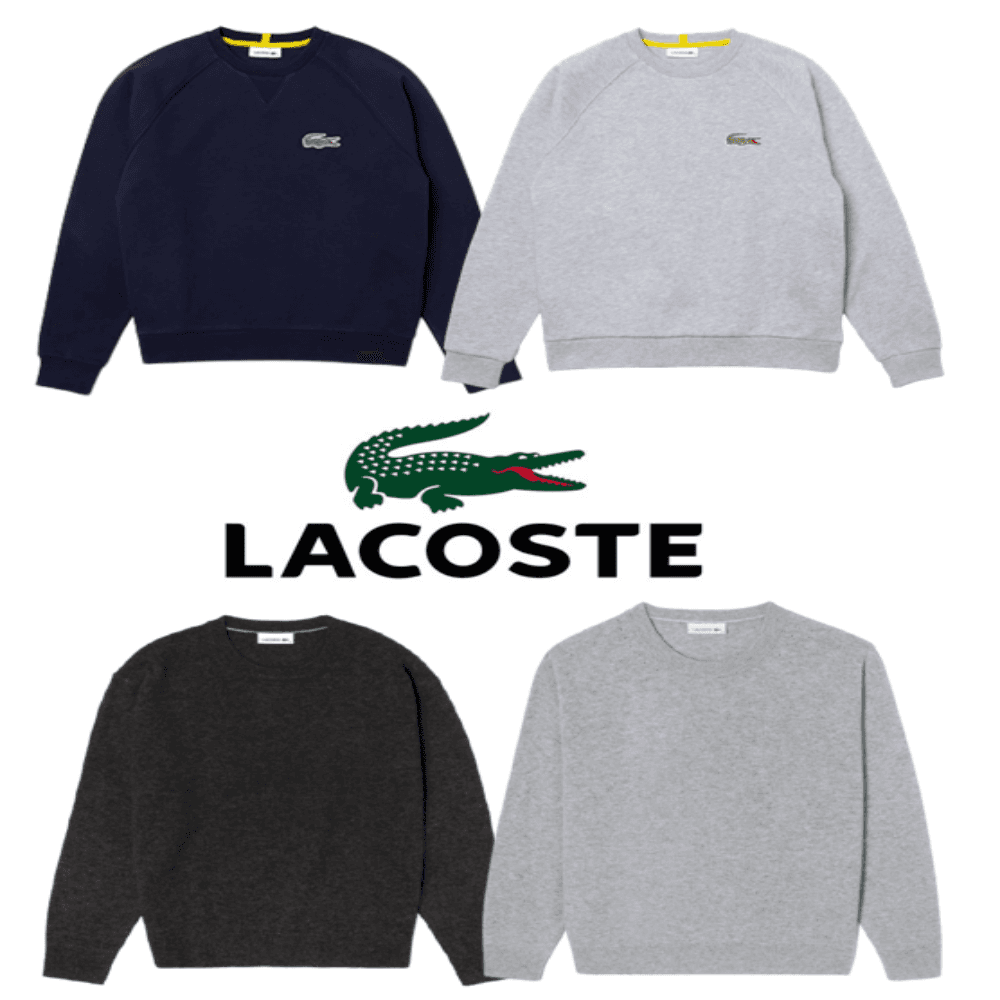 ラコステ トレーナー Tシャツ レディース コットン 長袖 Tシャツ ベーシック ロゴ トップス