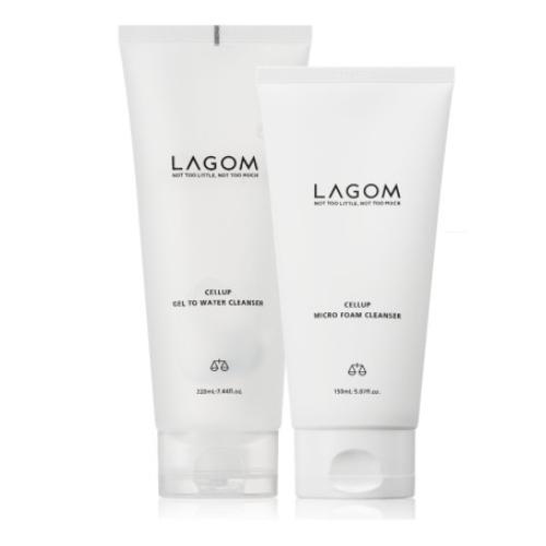 라곰 셀럽 젤 투 워터 클렌저 220ml + 마이크로 폼 클렌저 150ml 1개