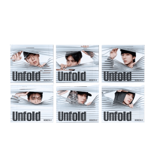 MONSTA X - 正規アルバム "Unfold" [DIGIPACK] ディジパック 6種セット