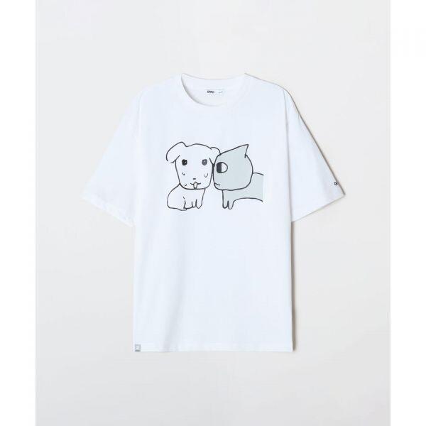 SPAO Tシャツ OFF ホワイト SPRLG25U09