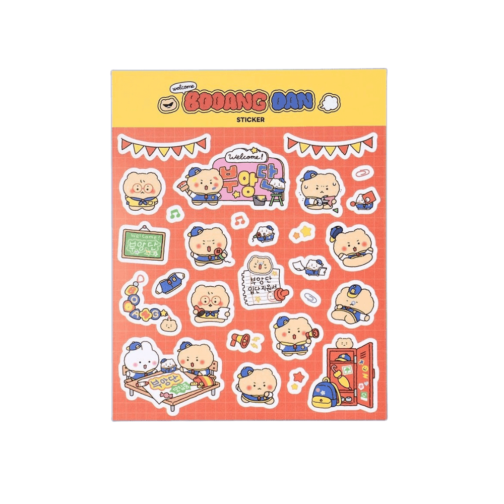 망그러진곰 グッズ 부앙단 망곰이 ハンドフォン ステッカー ダイアリーデコレーション