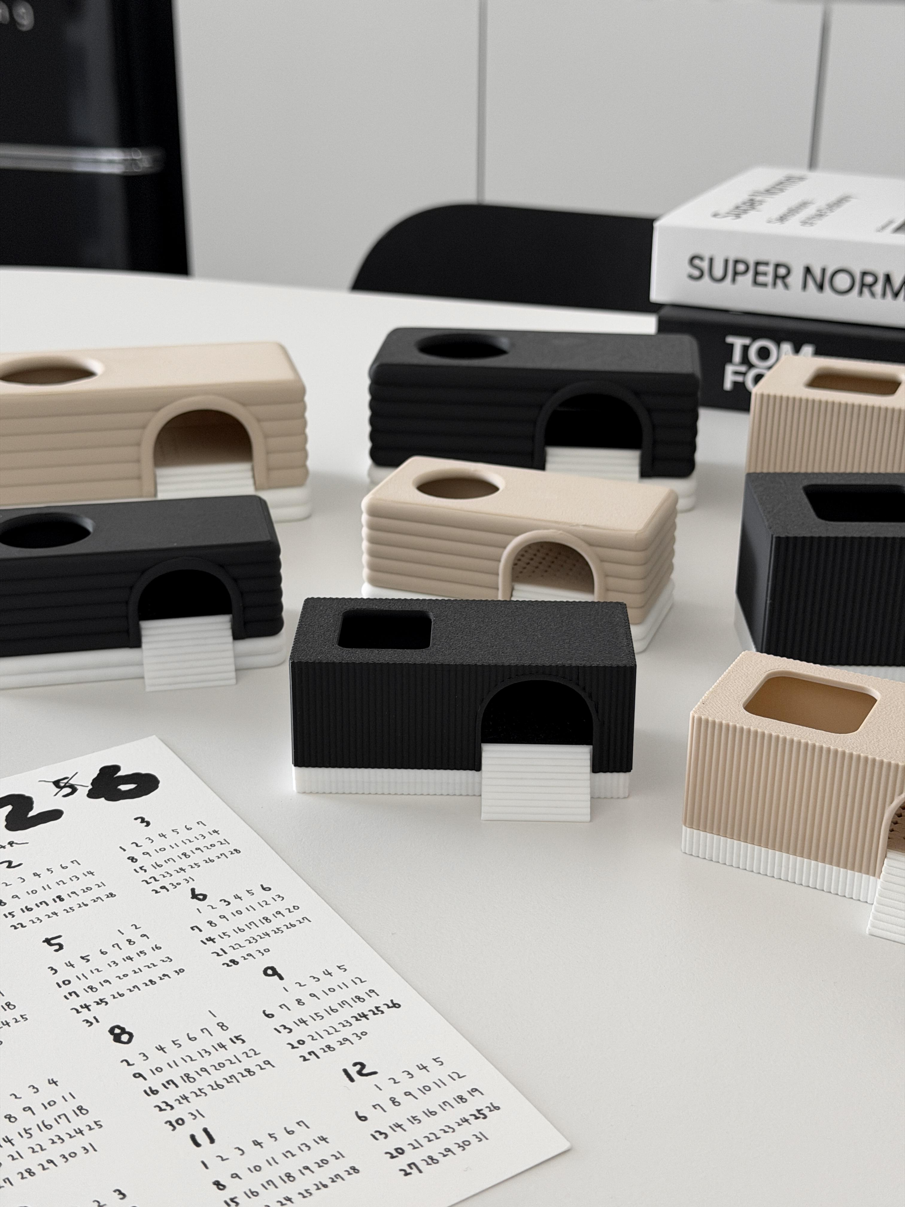 Hamdal x Tailory 吊り下げ式 湿潤シェルター / トカゲ用 飼育ケージ 装飾 / レオパードゲッコー・ペットテイルゲッコー