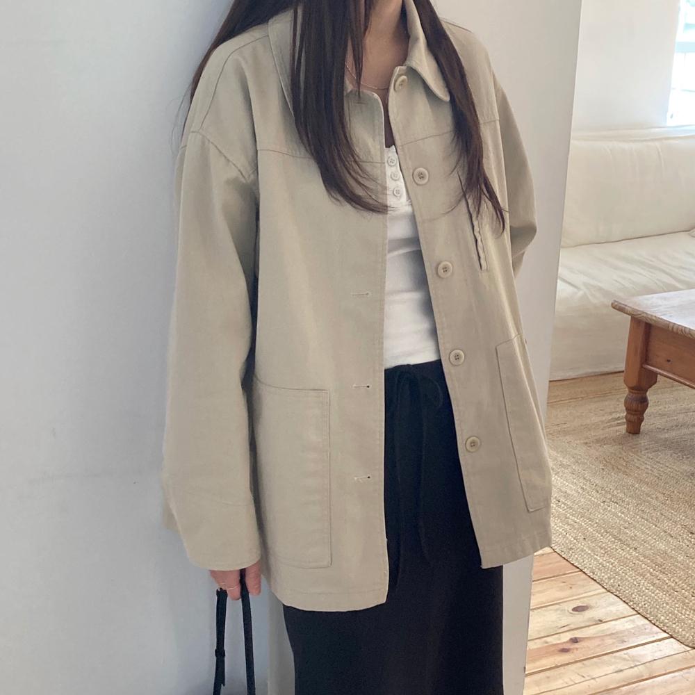 TOUST 토우스트 ワークジャケット コットンジャケット (2color)