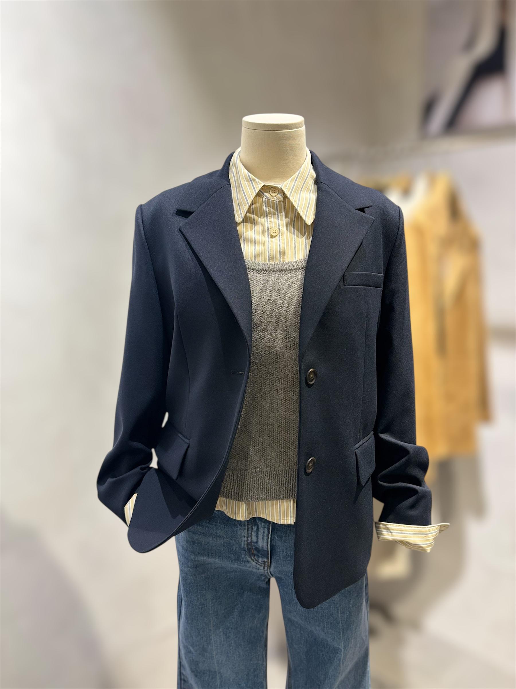 PLASTIC ISLAND 2ボタン テーラード シングルジャケット PS2EJ362