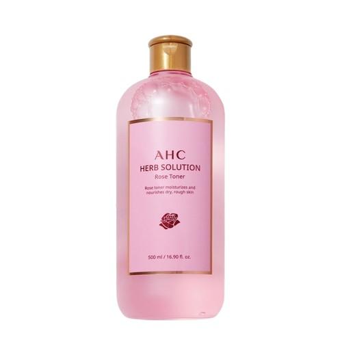 AHC 허브솔루션 로즈 토너 500ml, 2개