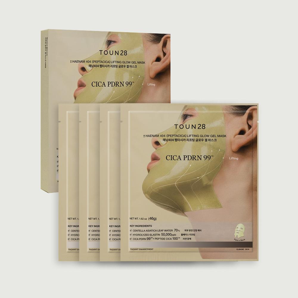 TON28 ヘナム 404 ペプタシカ リフティング グロウ ゲル マスク