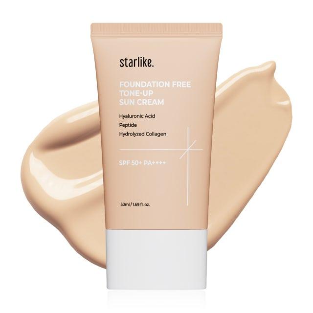 STARLIKE Pade Free トーンアップ サン クリーム 50ml (SPF50+), 1個
