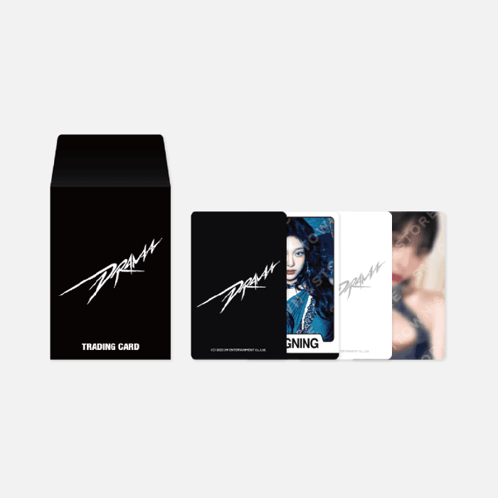 SMエンターテインメント aespa ドラマ ランダムトレーディングカード トレカ フォトカード Aバージョン