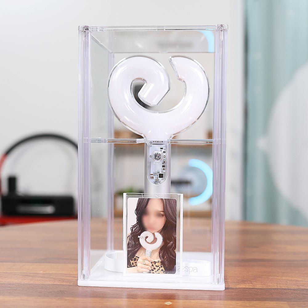 KPOPアイドル ペンライト保管用アクリルケース aespa aespa ペンライト ver2 専用