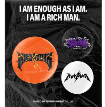 aespa (에스파) RICH MAN MD ピンバッジ 윈터 (Winter) VER