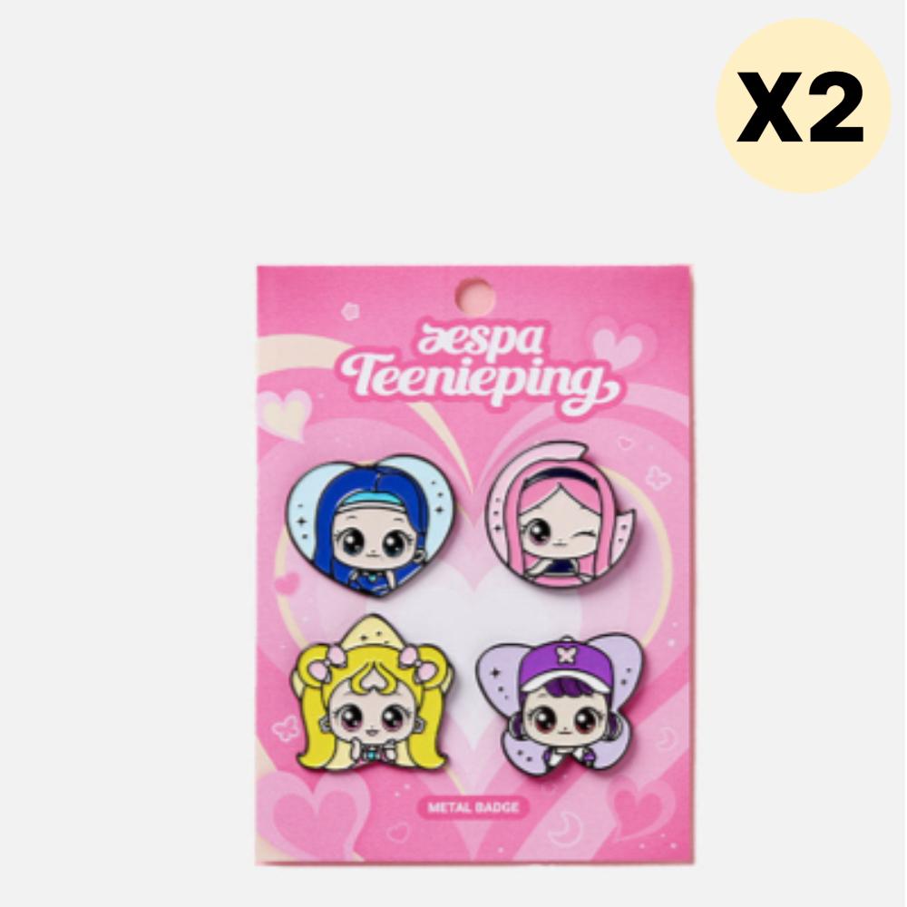 캐치티니핑 (Catch! 티니핑) エスパー メタルバッジセット 友達 プレゼント BNA