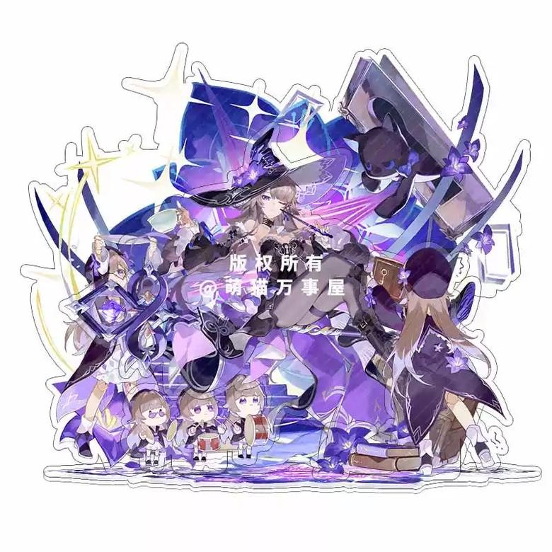 崩壊：スターレイル グッズ The Herta 高級アクリルスタンド フィギュア