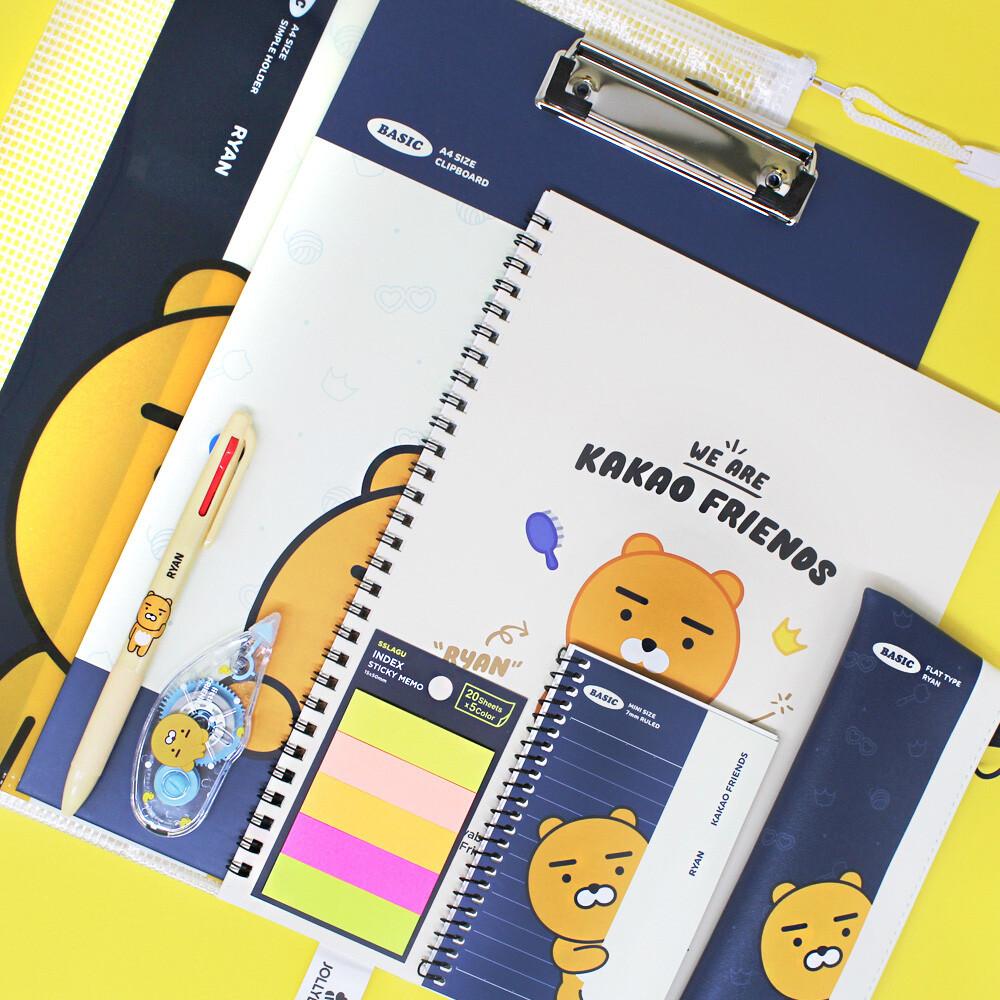 カ카오フレンズ A+ セット 文房具 学用品 団体ノート D1