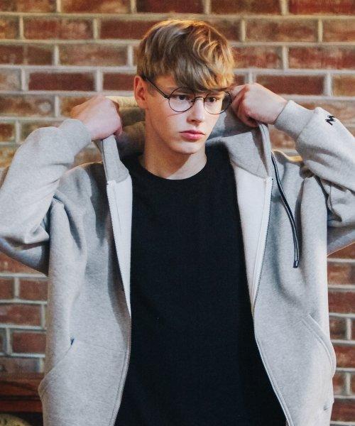 WV PROJECT ワッフルフーデッドジップアップ グレー JJOT7203 2170031