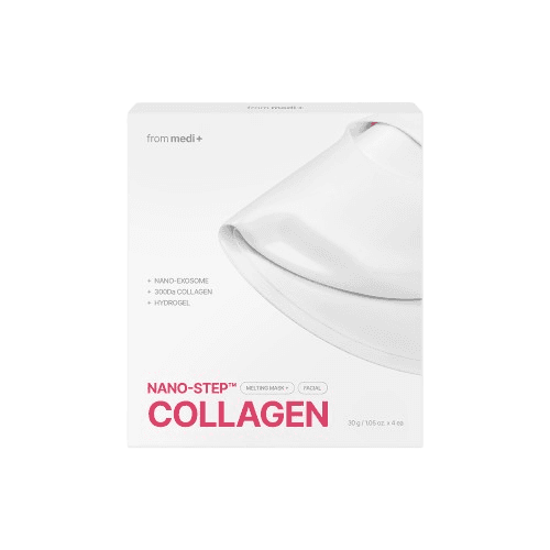 フロムメディ ナノ ステップ コラーゲン メルティング マスク 4枚, 1個