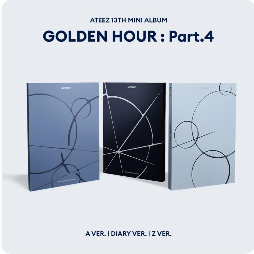 [予約] ATEEZ アルバム GOLDEN HOUR Part 4 通常盤