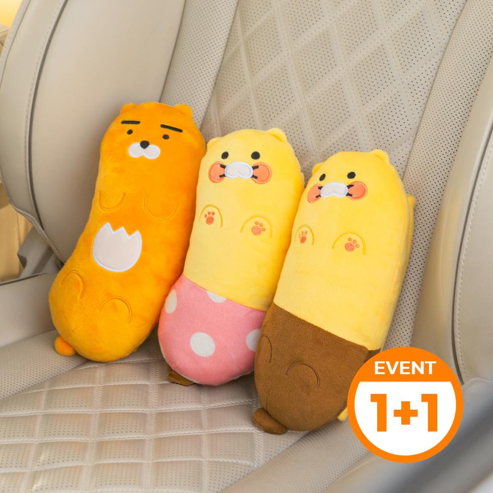 [SET] カカオフレンズ/NINIZ ゴロンと寝そべり シートベルトカバー 1+1セット