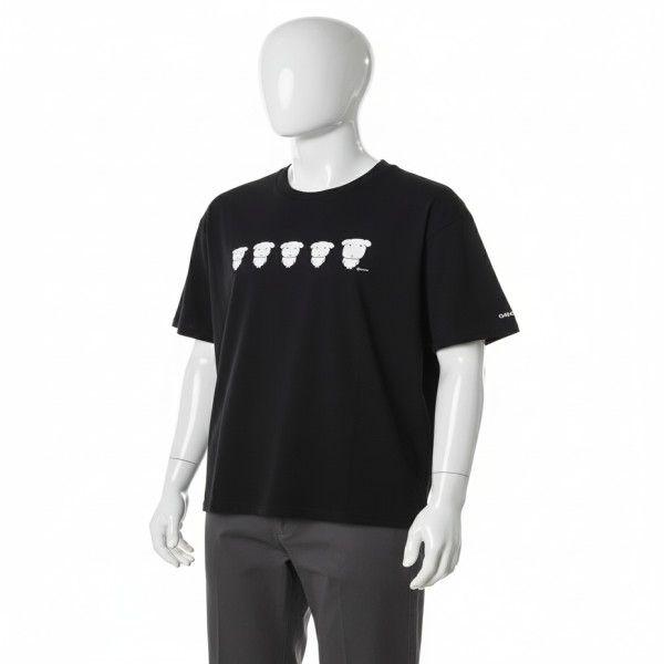 SPAO スパイオ Ganadi 半袖Tシャツ(BLACK)_SPRLG25U09 625351