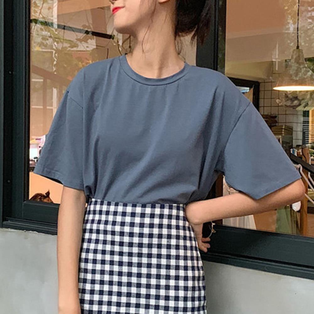 レディース トップス、デイリー、無地T、8カラー、アパレル、オーバーサイズ LKT811