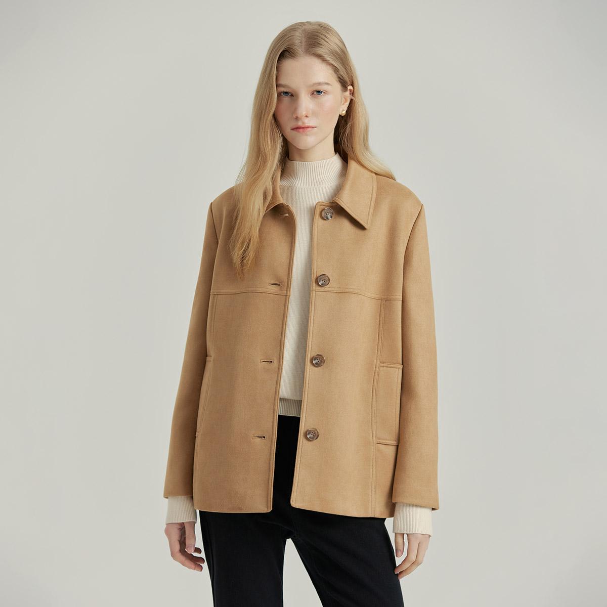 CLOVIS スエード ジャケット CVJLG1201M