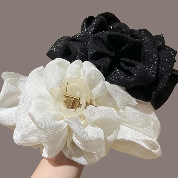 レディース デイリーコーデ 豊か シャイニー クリップピン