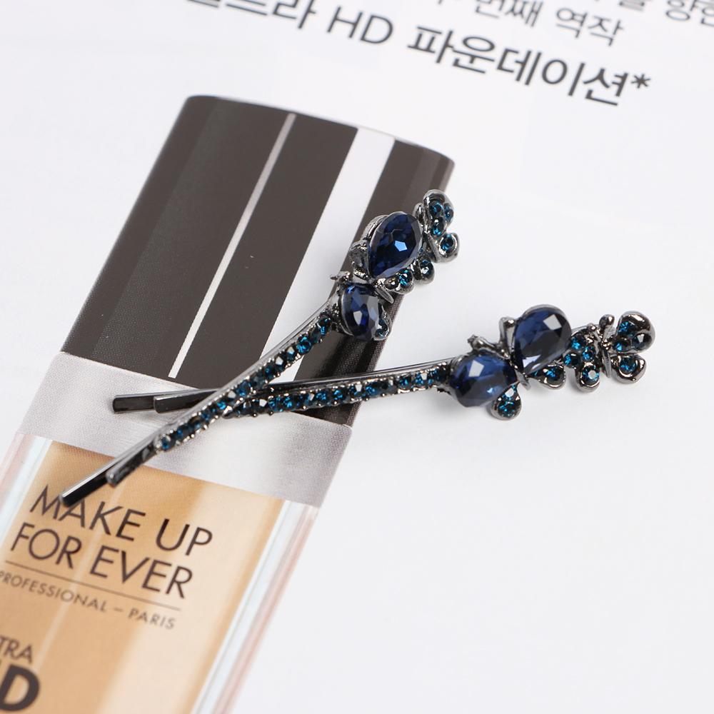 リボン キュービック ヘアピン サイドヘア 정리 デート 集合用 レディースヘアアクセサリー 2p