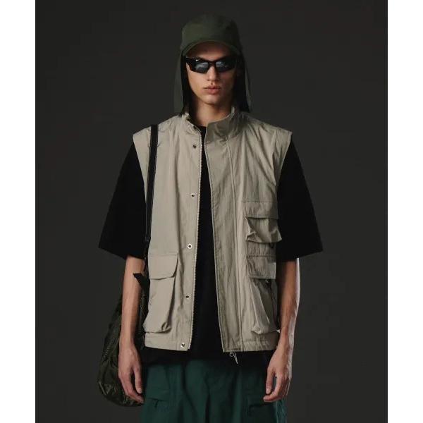 ムシンサ スタンダード シティ レジャー CN マルチポケット ベスト MMDVT3Z04