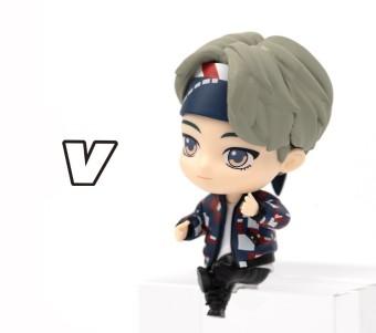 BTS タイニータン マイクドロップ V フィギュア 防弾少年団 グッズ モニター 車載 ミニ