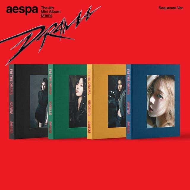 AESPA エスパ - DRAMA Mini 4th Album SEQUENCE VER
