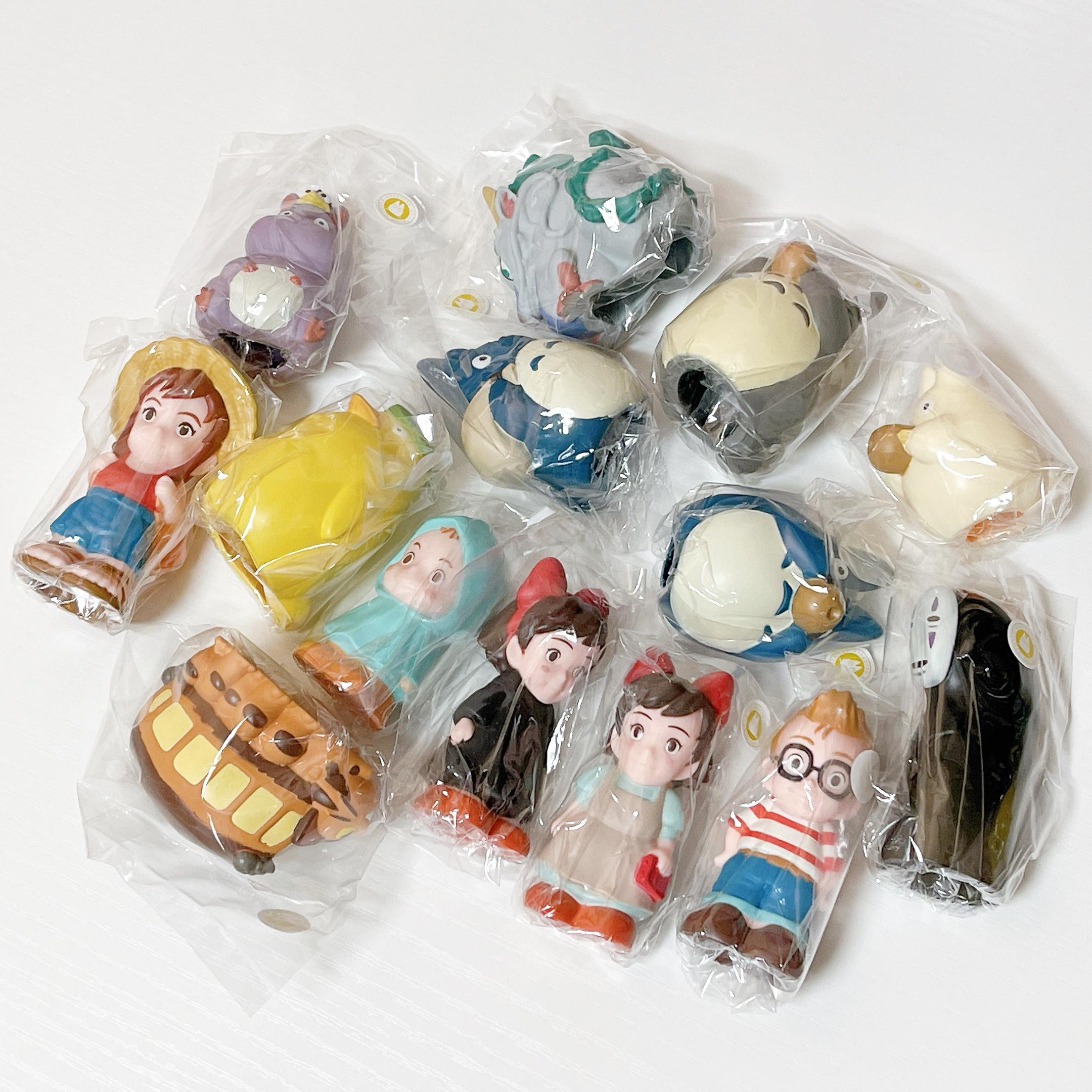 ジブリ トトロ 魔女の宅急便 ハウルの動く城 指人形 フィギュア