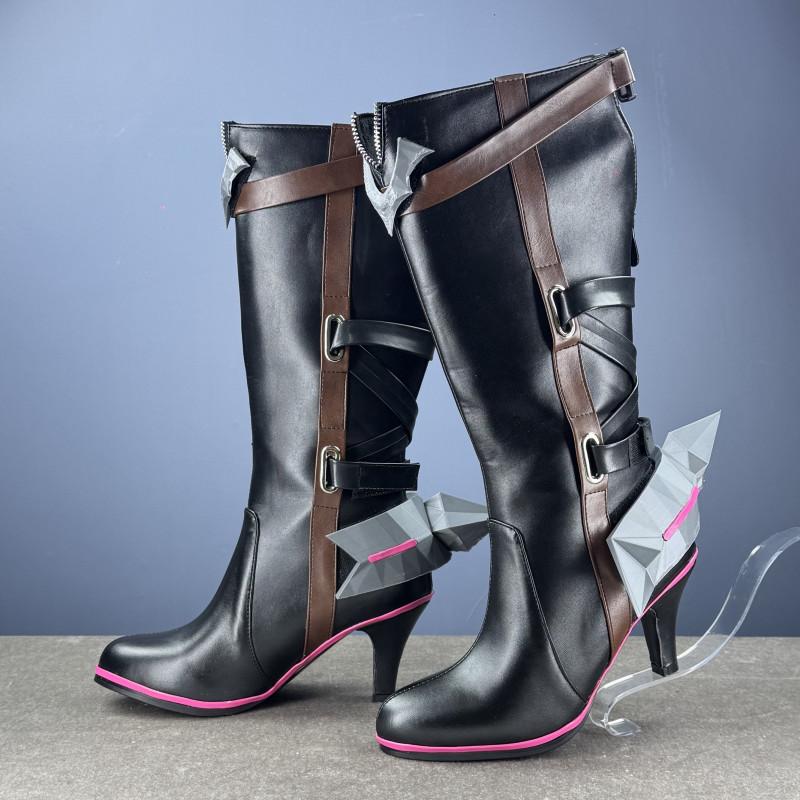 アークナイツ エンドフィールド レバンティ ハイヒールブーツ 靴 製作 パンプス コスプレ用シューズ