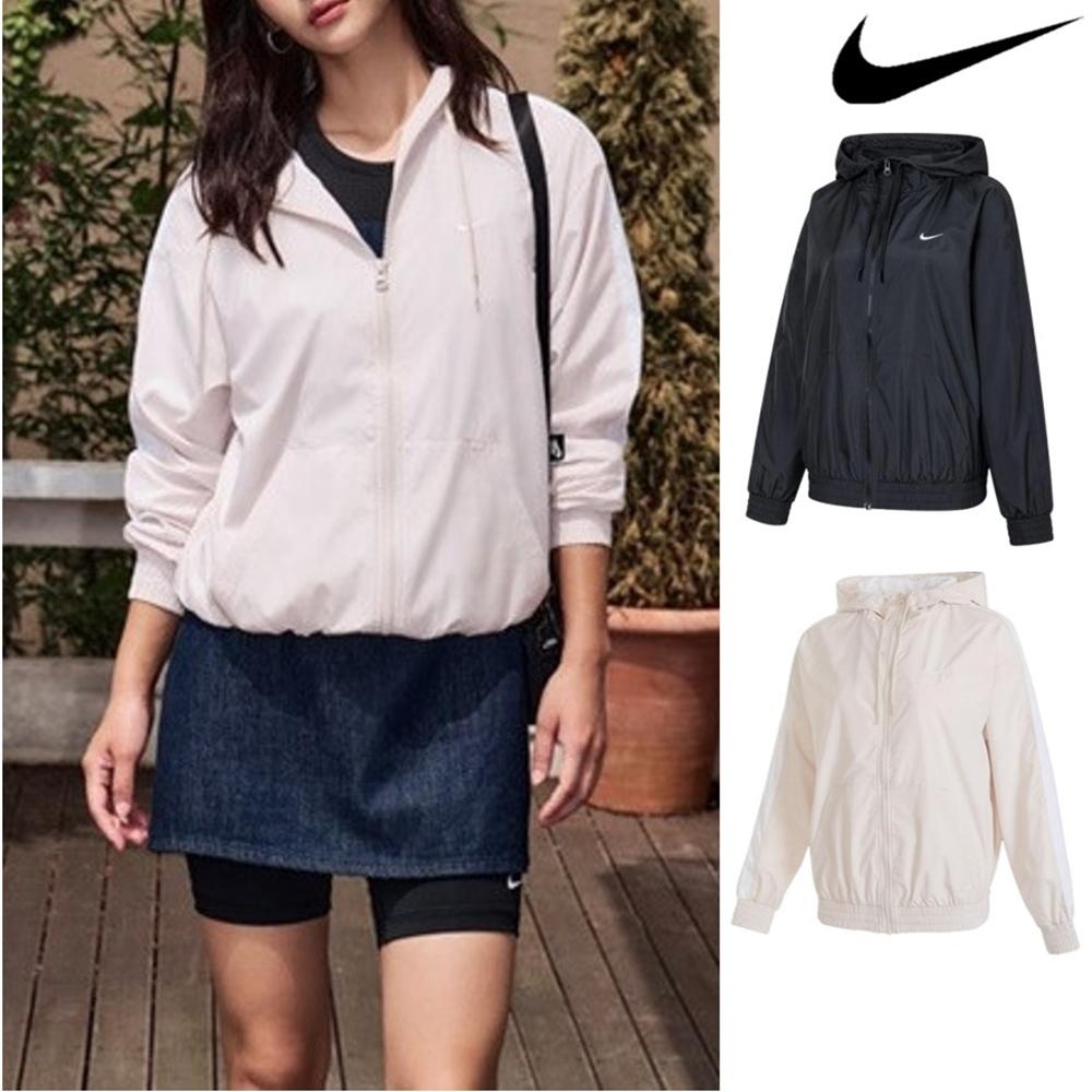 NIKE (ナイキ) レディース ウインドブレーカー ウィンドランナー クラシック ウーブン ルーズフィット UVパーカー