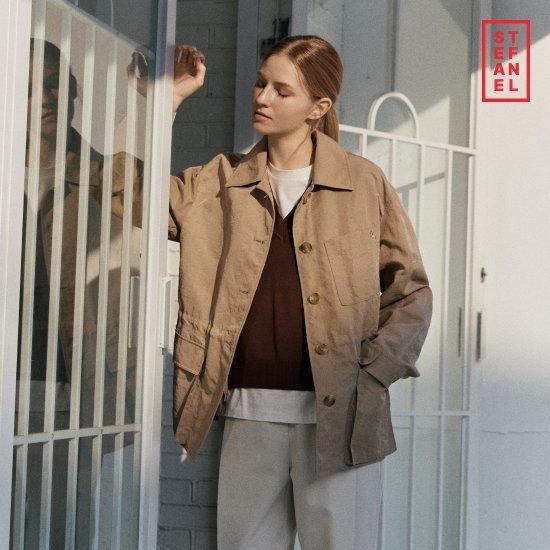 STEFANEL (스테파넬) ストリング ヤッケジャケット