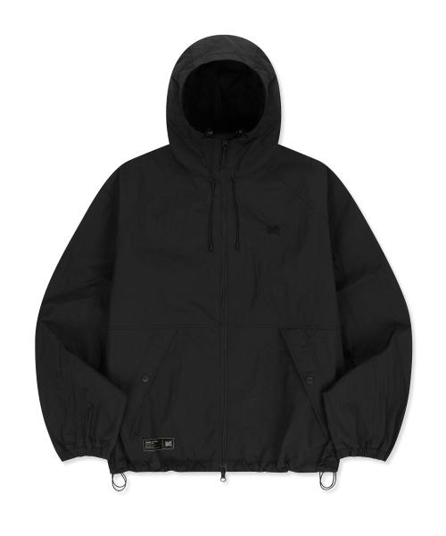 [BRADY] TAG HOODIE WINDBREAKER - BLACK BLSMJKB01BK