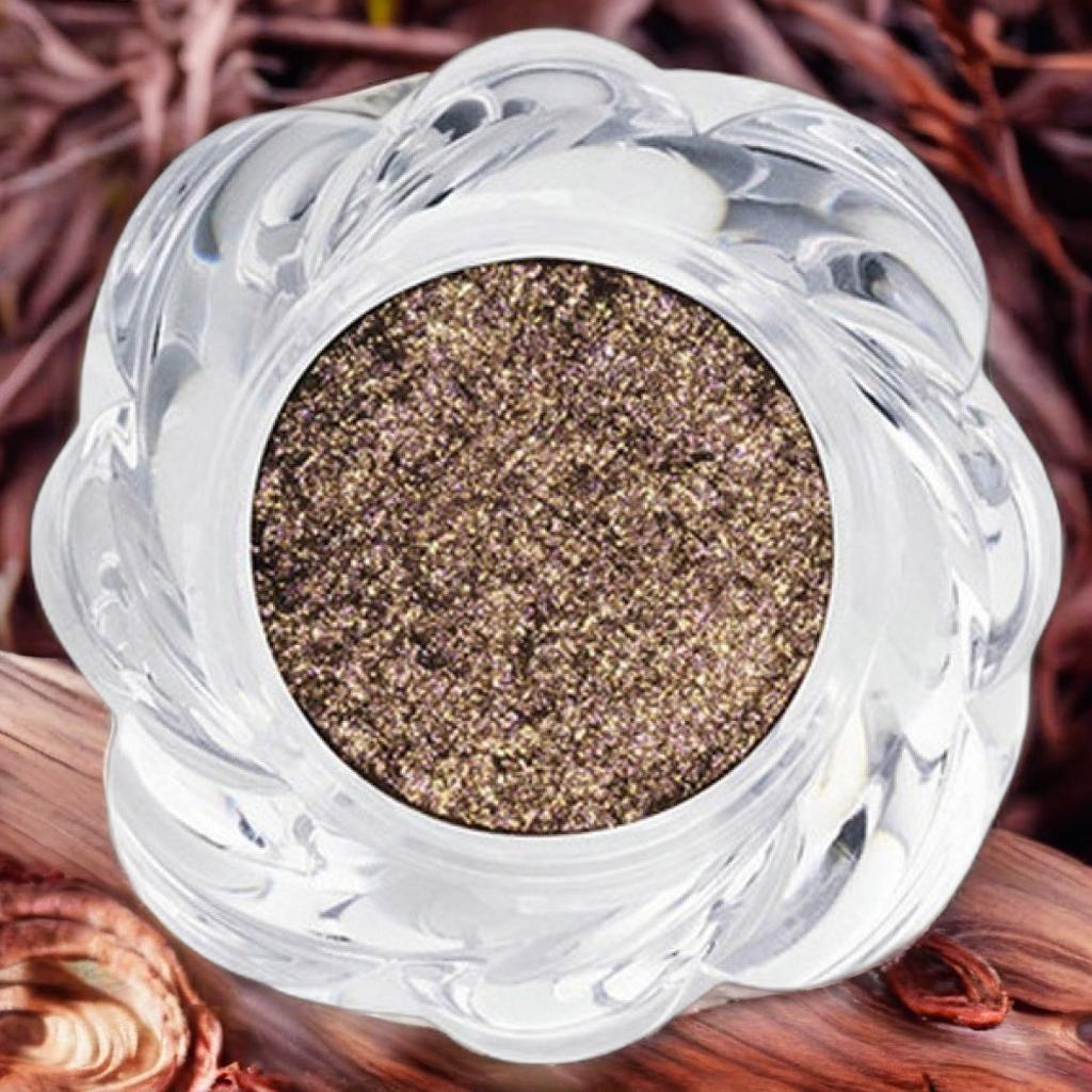 虹マンション (무지개맨션) ナチュラルカラー グリッターアイシャドウ ポイントメイクアップ ONE AND ONLY アイシャドウ ファーブ 1個