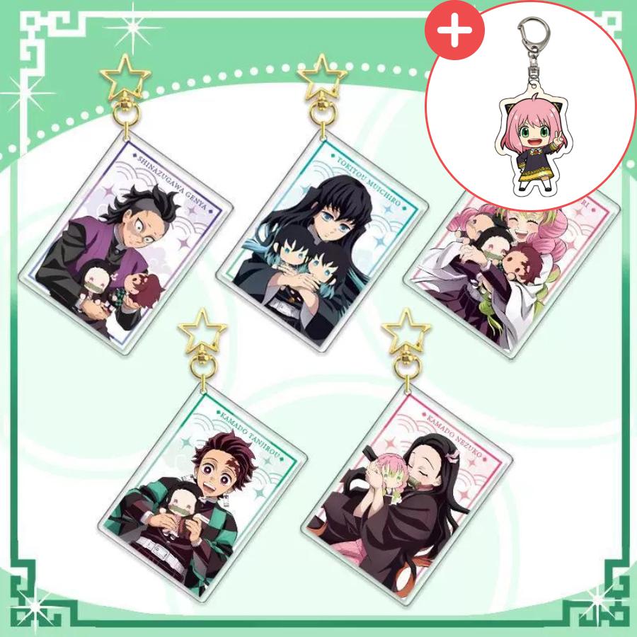 鬼滅の刃 キャラクター キーリング 鬼滅グッズ Baby Hug ぬいぐるみ キーホルダー 携帯電話 バッグチャーム