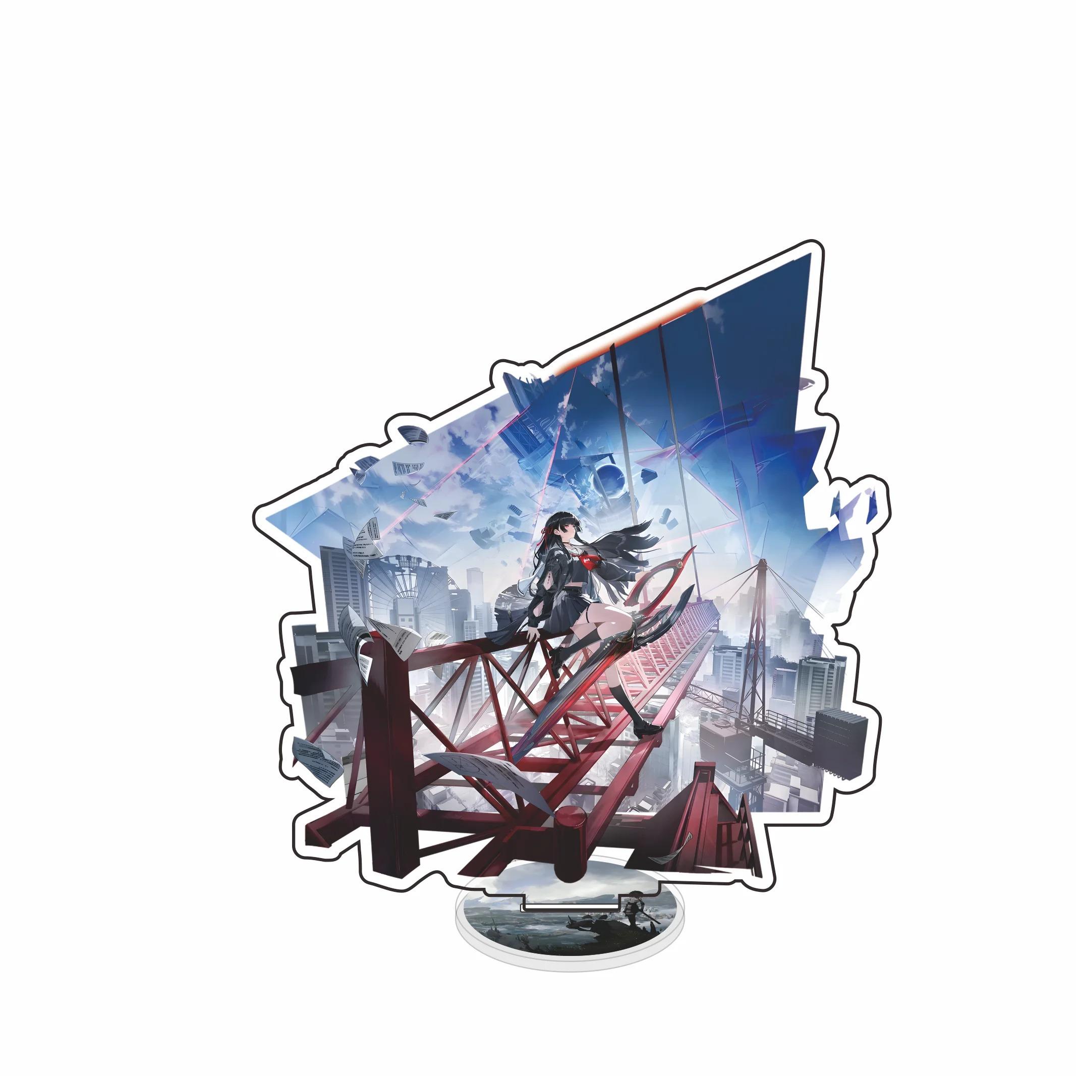 명조 워더링 웨이브 치사 공명자 테마 씬 일러스트 아크릴 스탠드 굿즈