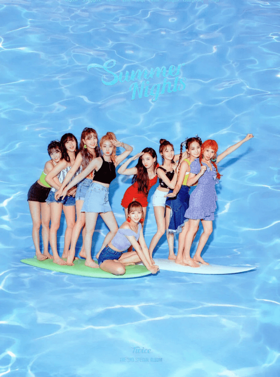 (CD) TWICE 2nd Special Album Summer Nights A Ver