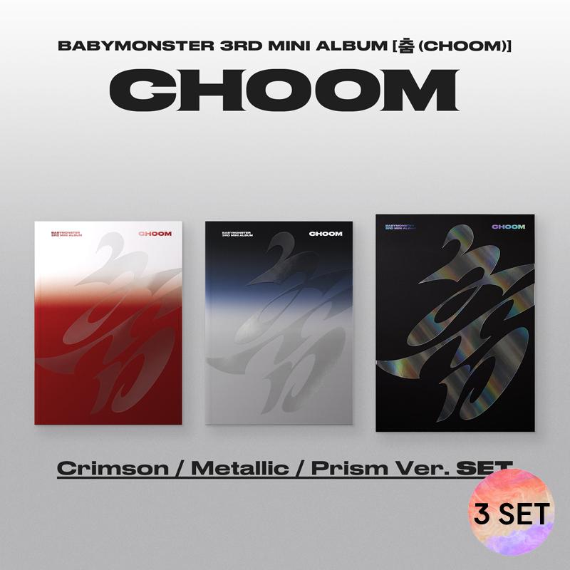 [3種SET] BABYMONSTER MINI 3rd ALBUM チュム CHOOM フォトブック