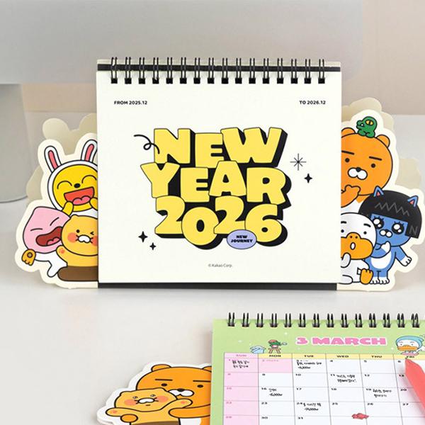 アイコンズ カカオフレンズ 2026 卓上カレンダー