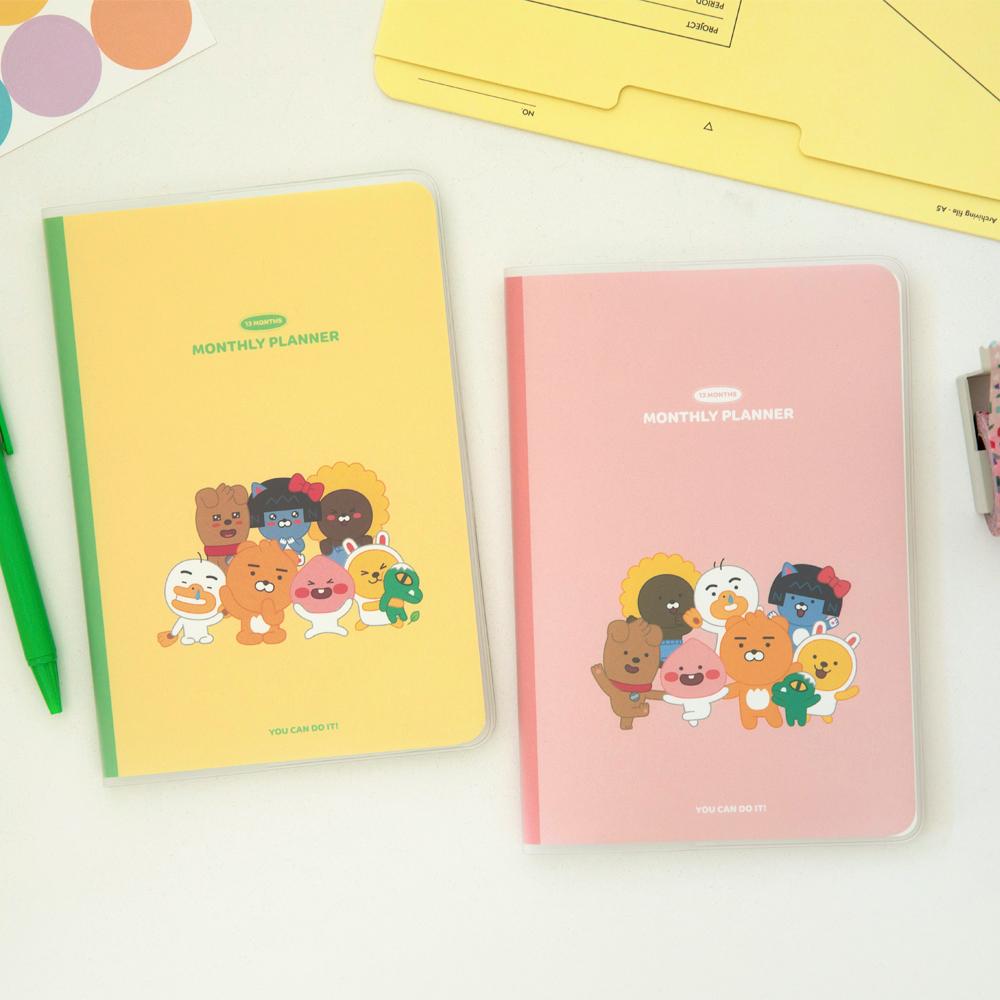 カカオフレンズ LF カバーマンスリープランナー 0164 0171