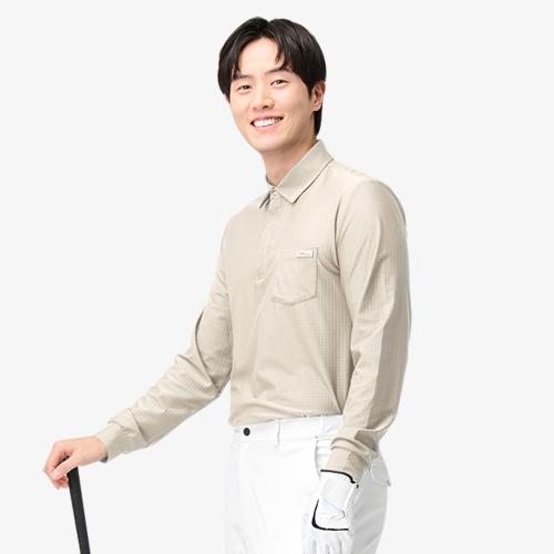 [프로월드컵] PWX Q125-3301-02 メンズ ジップアップ カラーTシャツ 5018314519